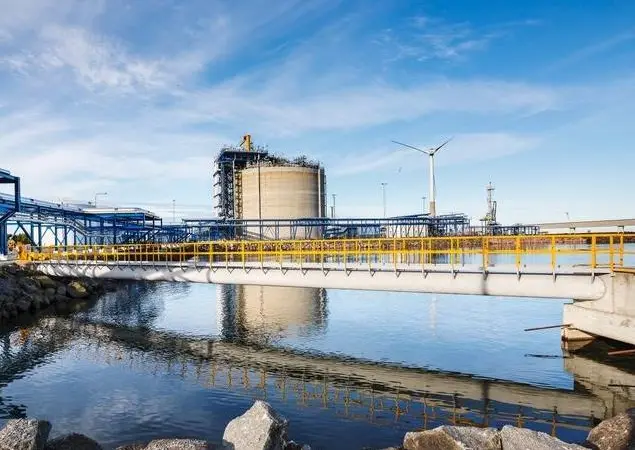 Skangas delivered the LNG