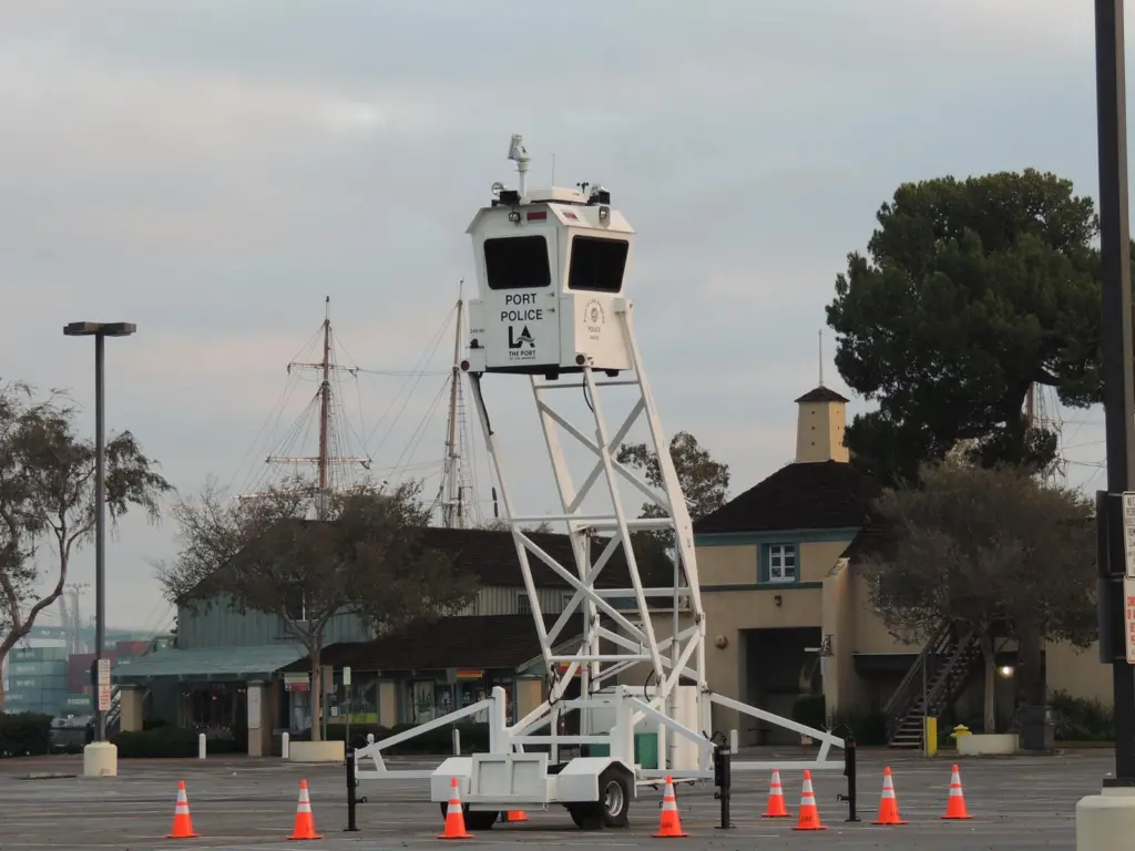 High tower: automated UGVs can allow security operatives to stay in the safety of the control centre. Credit: Richard Bauer