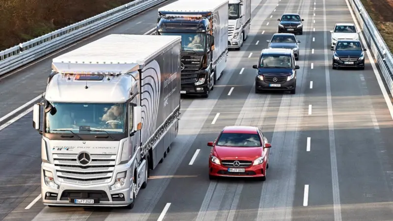 Hands off: driverless trucks offer the potential of significant cost savings at ports