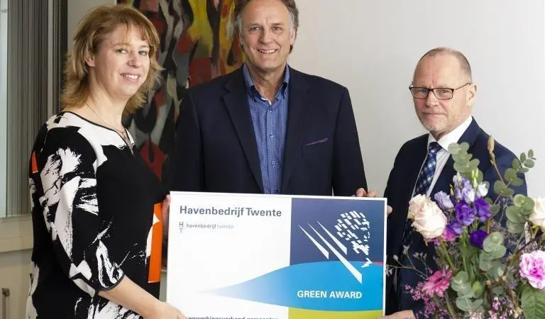 Port Authority of Twente rewards clean ships certified by Green Award