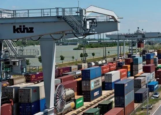 Intermodal Terminal WienCont in Vienna Photo: Hans Künz GmbH