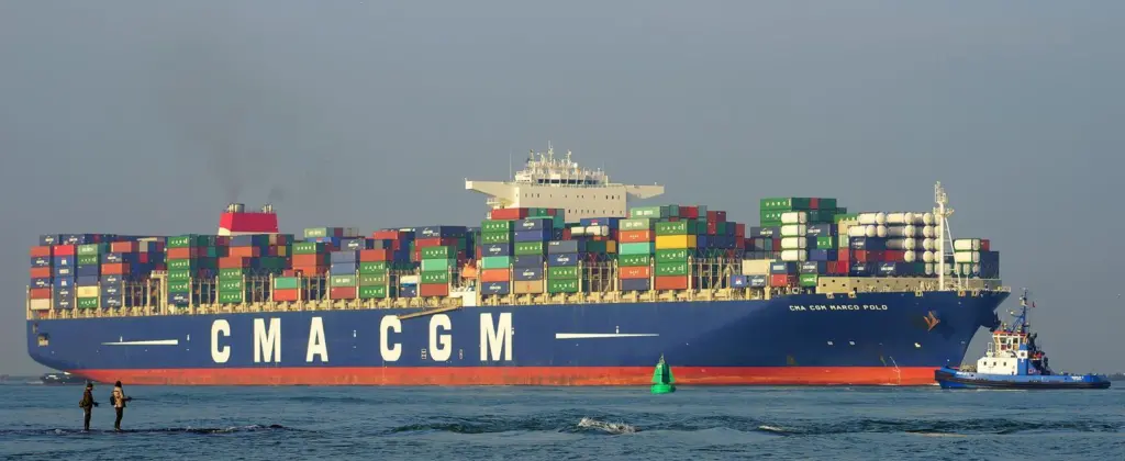 Next up: CMA CGM followed Maersk's lead to tie up with Alibaba. Credit: Kees Torn