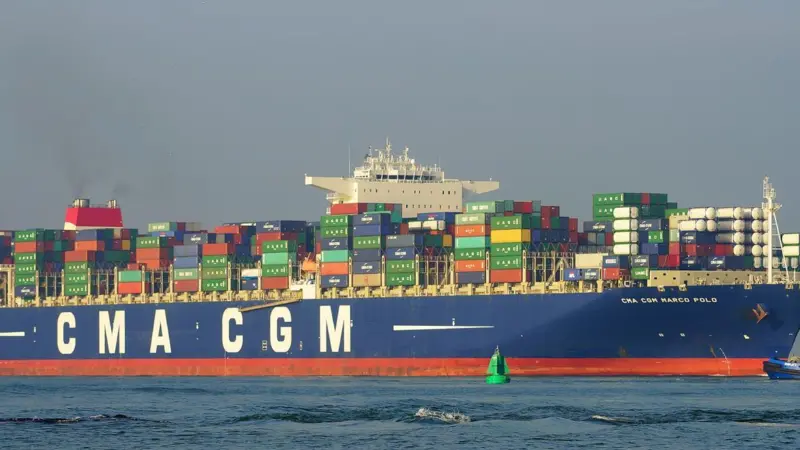 Next up: CMA CGM followed Maersk's lead to tie up with Alibaba. Credit: Kees Torn