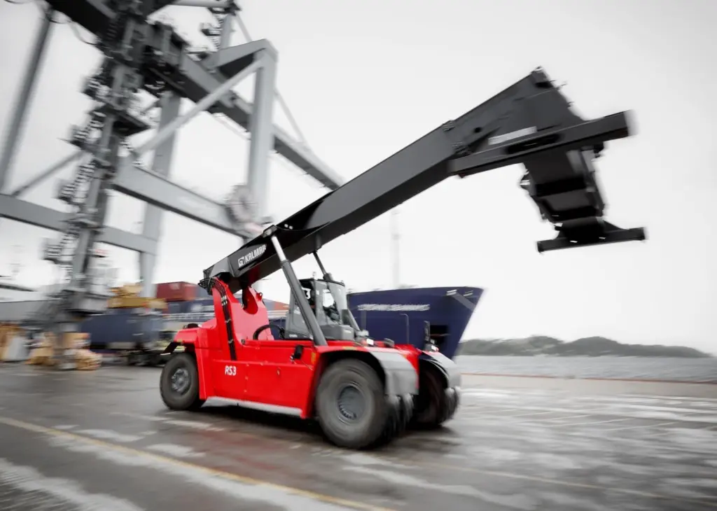 Kalmar reachstackers deliver fuel savings and noise reduction for GVT