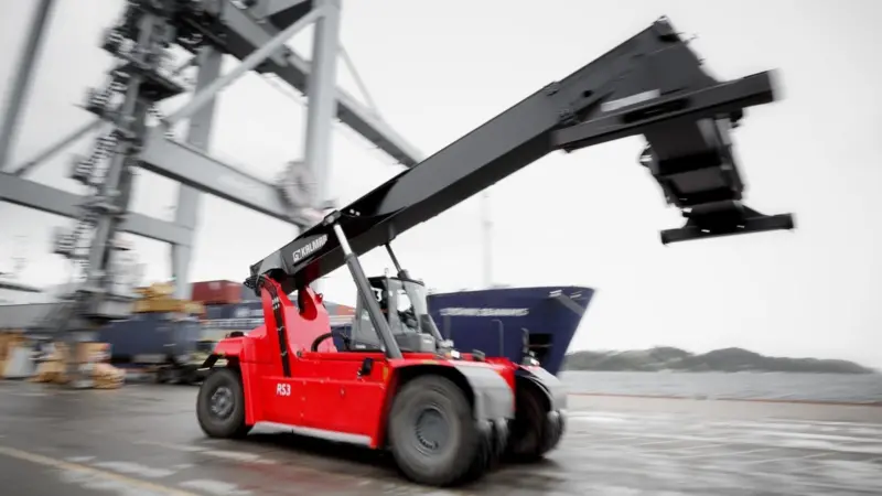 Kalmar reachstackers deliver fuel savings and noise reduction for GVT