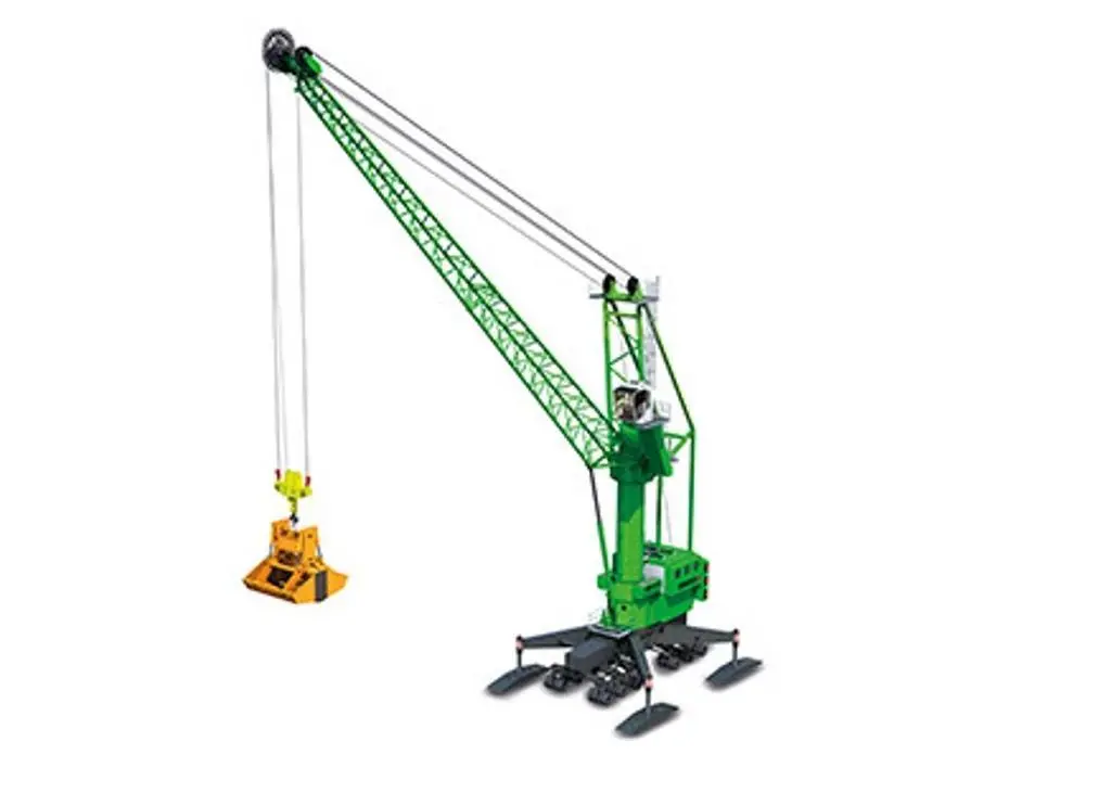 The 9300 E from Sennebogen has an easy to manoeuvre mobile undercarriage