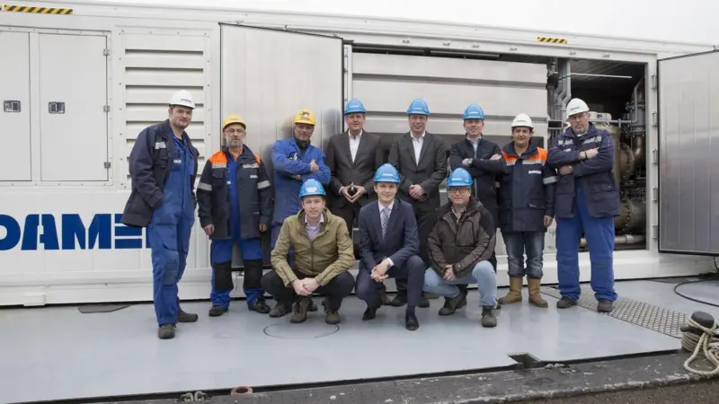 Green light: Damen’s InvaSave external ballast water treatment system has received IMO type approval