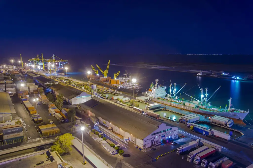 Maersk recently added a call at Bushehr, contributing to increased traffic. Credit: Iran PMO.