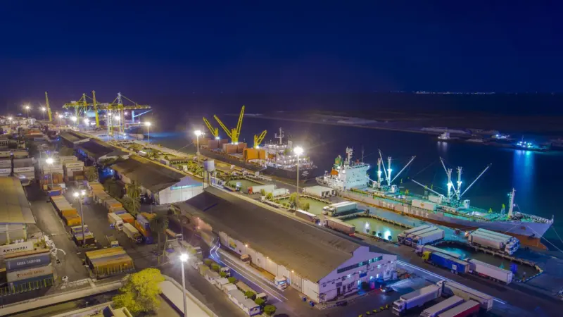 Maersk recently added a call at Bushehr, contributing to increased traffic. Credit: Iran PMO.