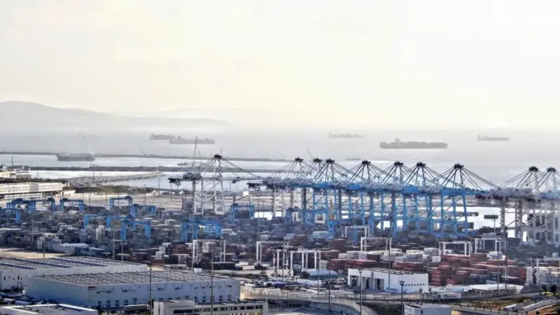 Wide view: Morocco's Tanger Med is a good example of a port creating value for its hinterland. Credit: Yassine Abbadi