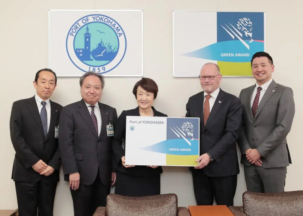 The Port of Yokohama has joined the Green Award Scheme