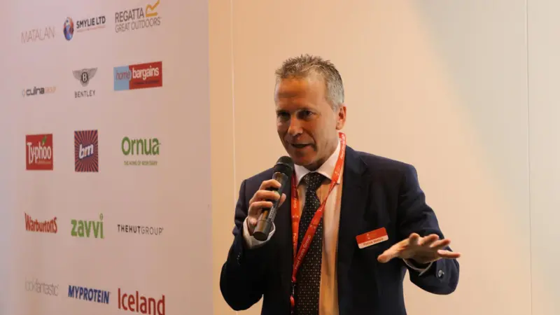 Patrick Walters makes the announcement at Multimodal