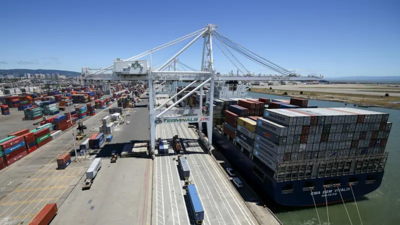 Alliance benefits: The Port of Oakland says that the alliances will bring larger vessels increasing the efficiency of operations