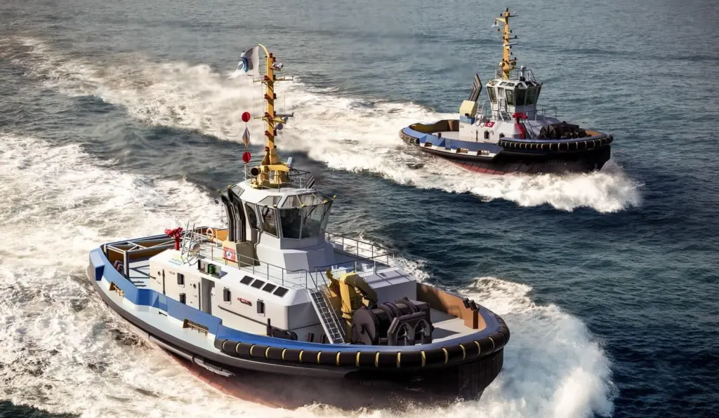 New wave: Damen’s combined tug-dredgers are a major development. Credit: Damen