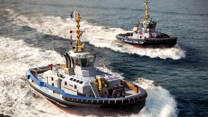 New wave: Damen’s combined tug-dredgers are a major development. Credit: Damen