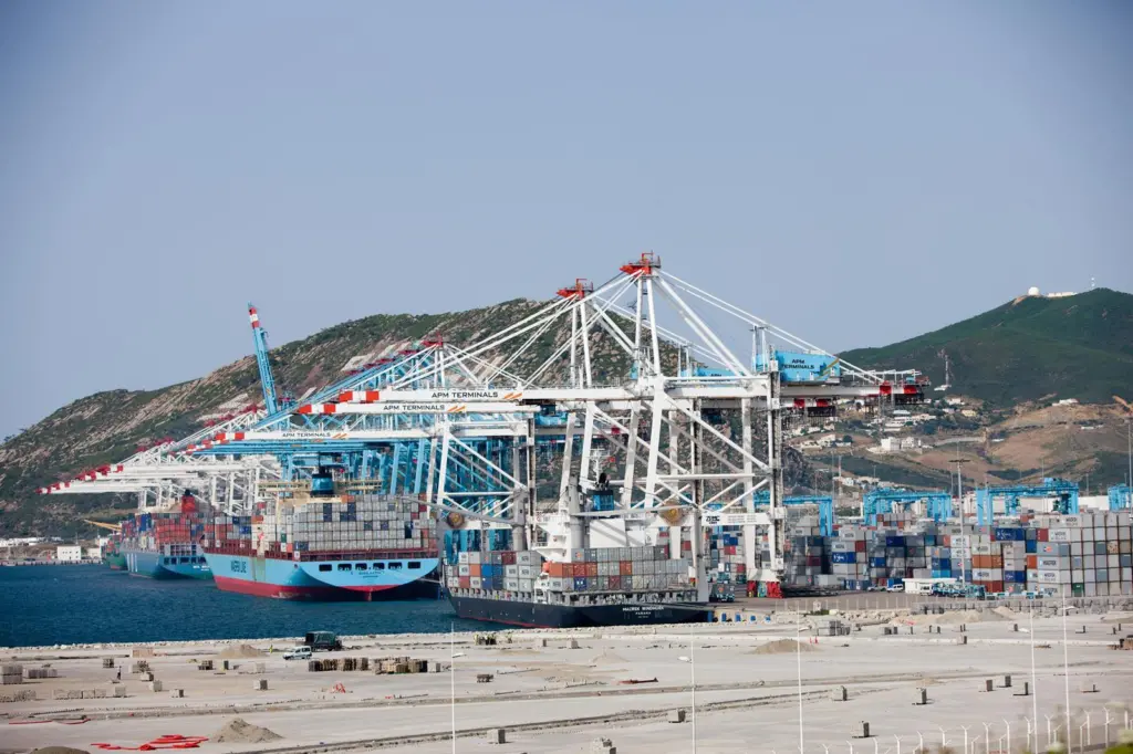 First: APM Terminals' expansion at Tangier will bring automation to the continent. Credit: APM Terminals
