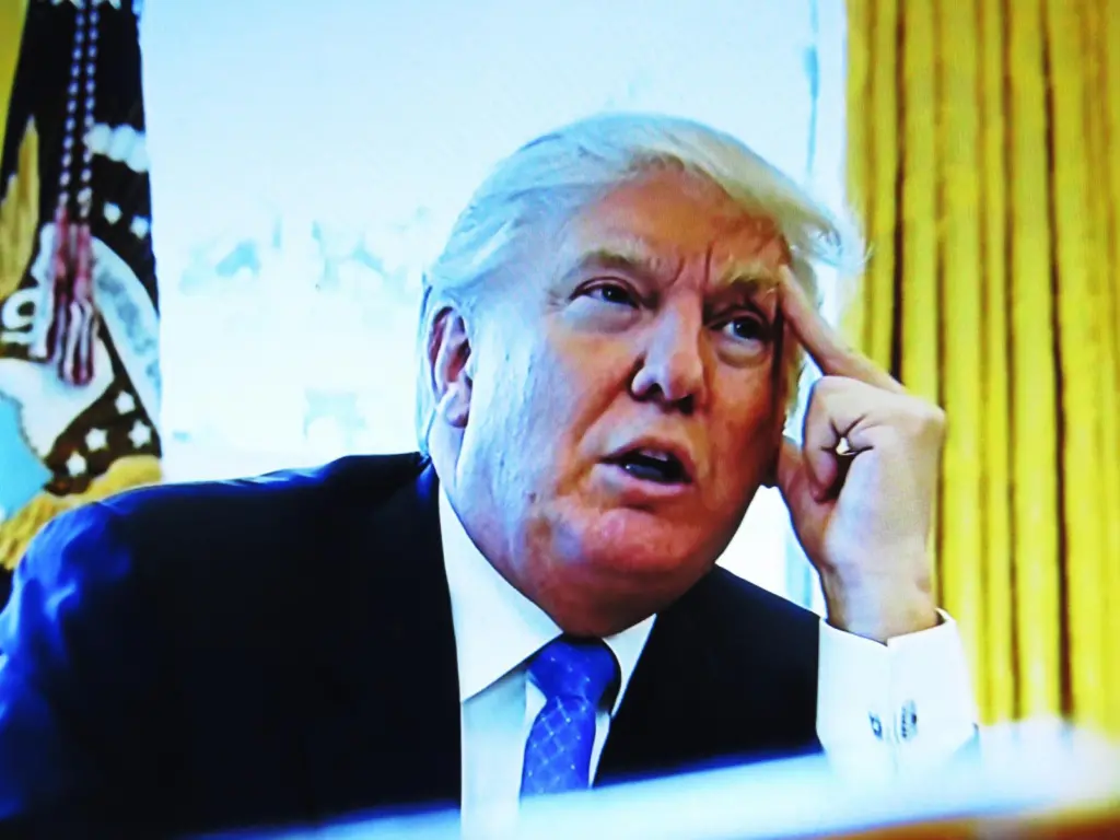 On channel: newsmakers have made the most of Trump's political posturing. Credit: Steve Baker