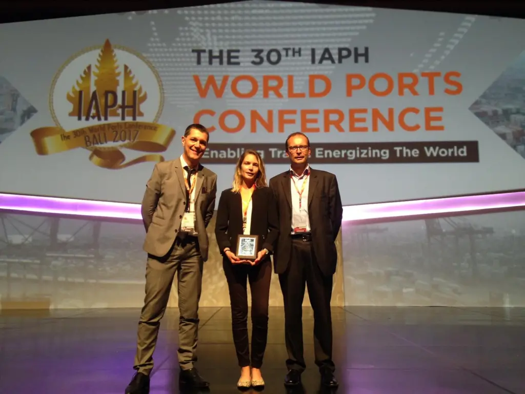 MGI and Marseille Fos Port won an award for their Smart Port 2.0.
