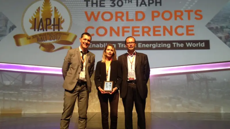 MGI and Marseille Fos Port won an award for their Smart Port 2.0.