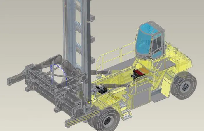 Forward leap: Hyster is championing the new generation of large electric trucks