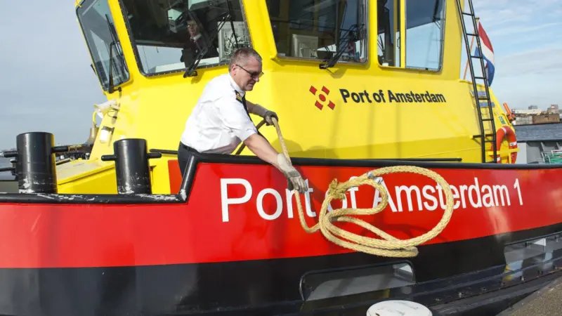 Tying up: Amsterdam is focusing on the port’s role in improving quality of life in Amsterdam and its surrounding area