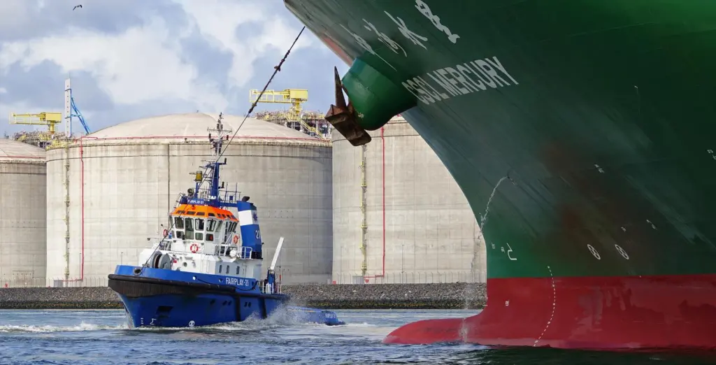Pull: larger ships puts ports under increasing pressure to be more efficient. Credit: Kees Torn
