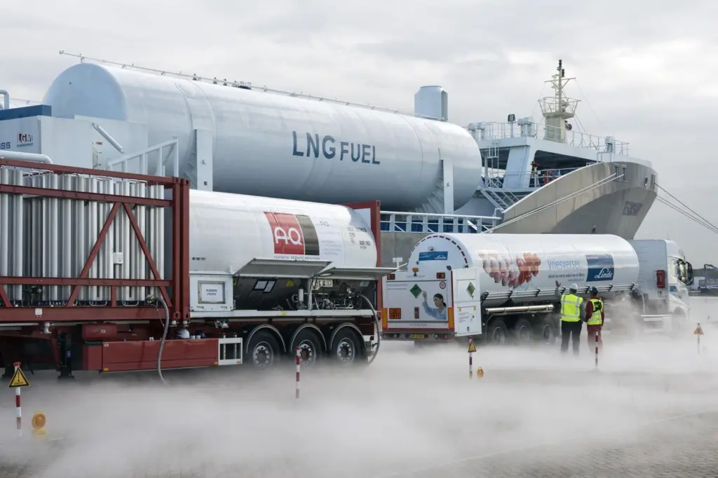 "If you’re in a port with a big challenge around emissions, LNG can certainly help to reduce that impact on your local population," Stephen Cadden, SEALNG