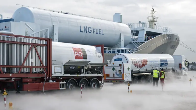 "If you’re in a port with a big challenge around emissions, LNG can certainly help to reduce that impact on your local population," Stephen Cadden, SEALNG