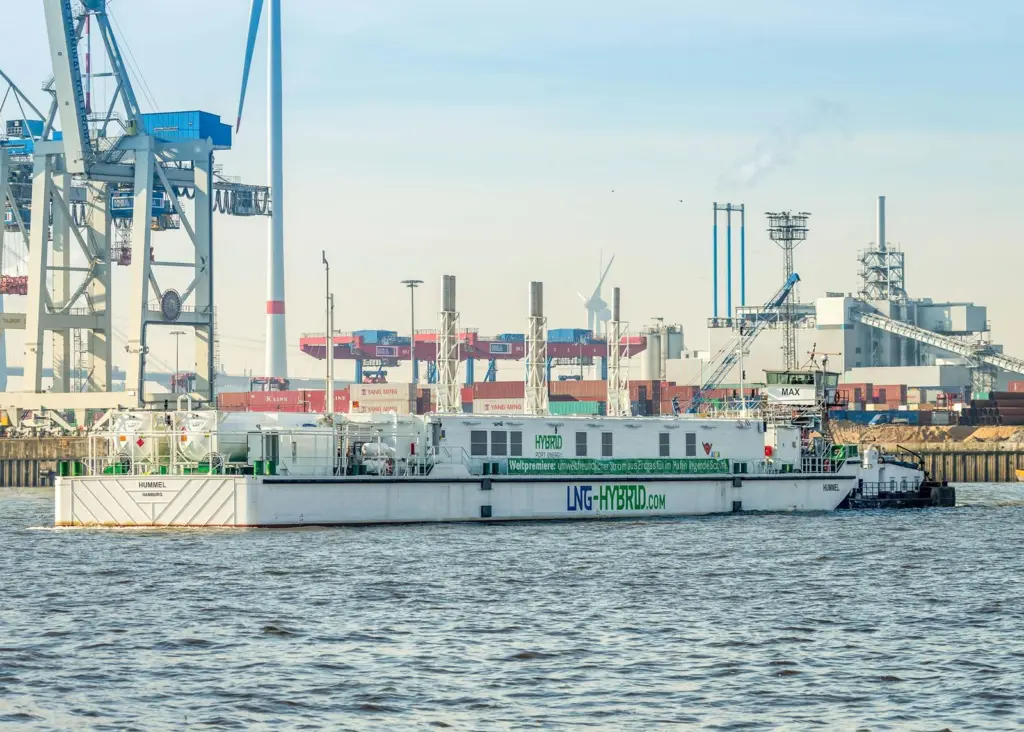 Becker Marine Systems LNG barge