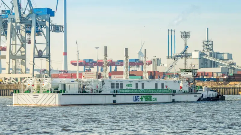 Becker Marine Systems LNG barge