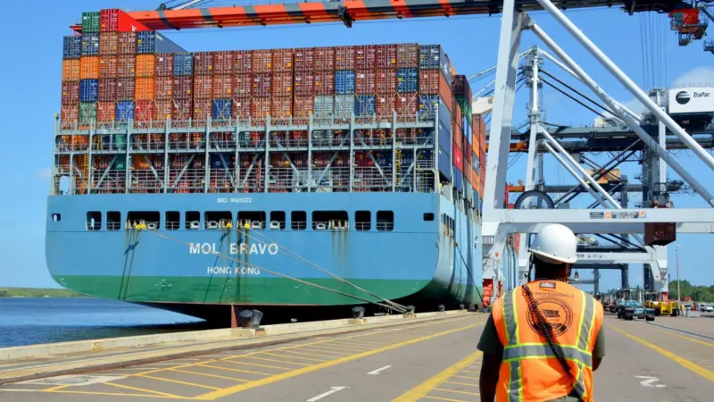 Strategy shift: ever-larger ships are not the answer. Credit: JAXPORT