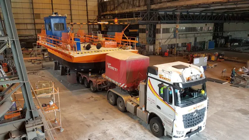 Replicating electrification commonly used in large ships isn't an option, since the bulky AC generation systems are unsuitable for small passenger ferries
