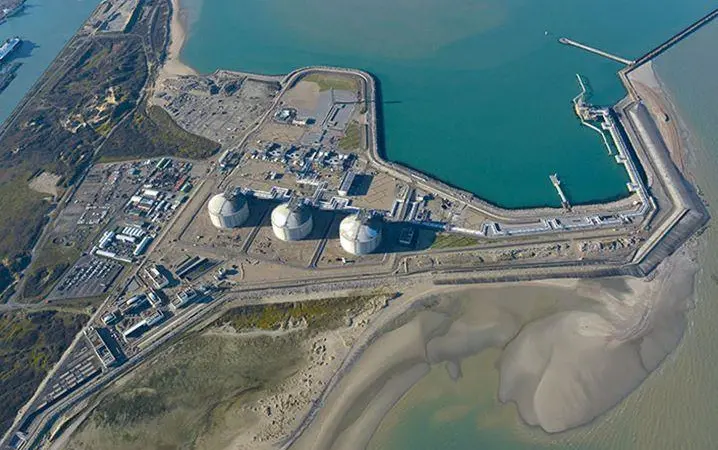 Dunkirk's LNG terminal and Grand Port Maritime de Dunkerque are to develop an LNG supply station Photo: EDF Group