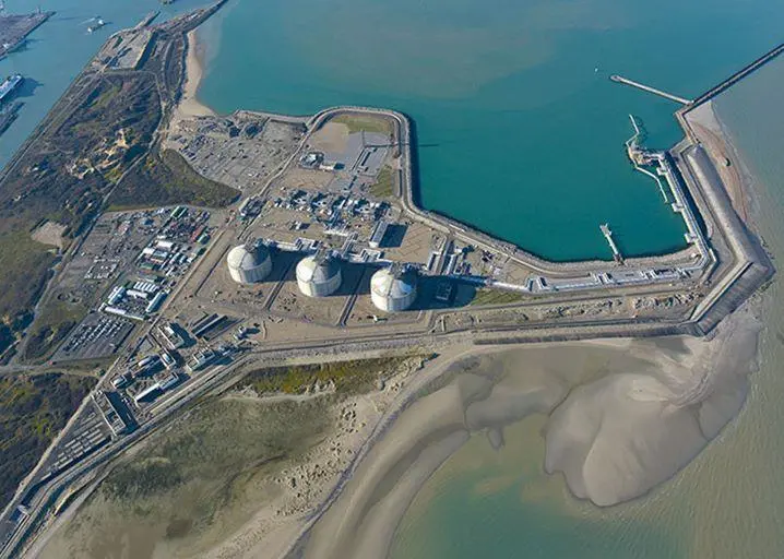 Dunkirk's LNG terminal and Grand Port Maritime de Dunkerque are to develop an LNG supply station Photo: EDF Group