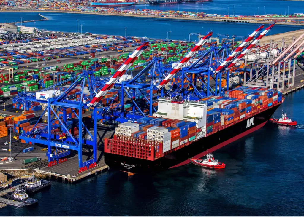 Long-term contract: CMA CGM, will retain a 10% ownership stake in GGS Photo: APL