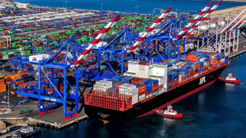 Long-term contract: CMA CGM, will retain a 10% ownership stake in GGS Photo: APL