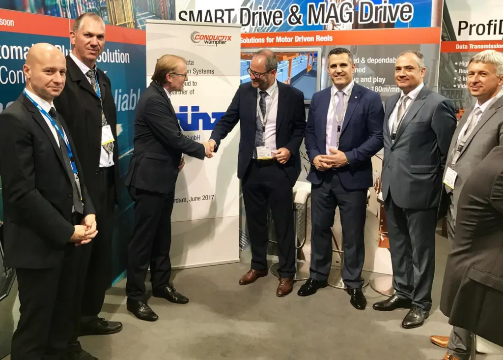 Hans Künz GmbH and Conductix-Wampfler have signed a contract for motor driven cable reels for 32 ASCs