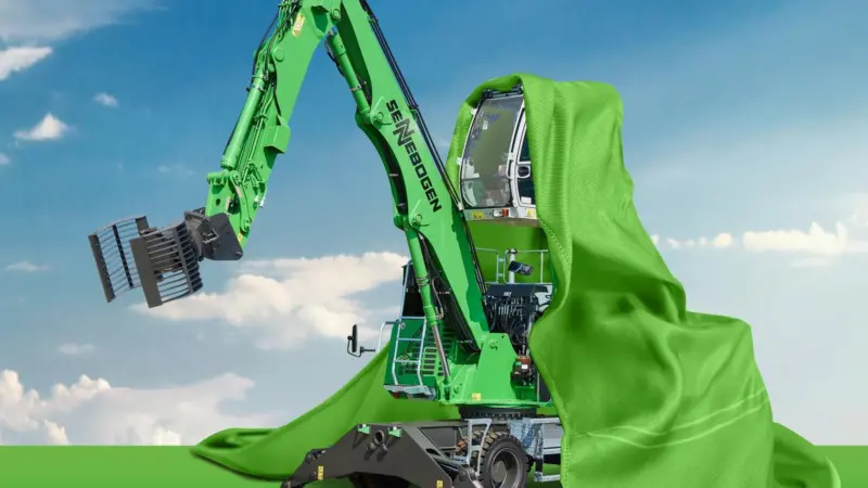 Sennebogen crane