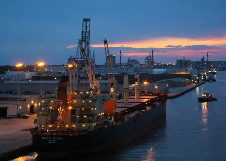 Georgia Ports Authority is is investing in LED lighting to reduce energy costs and improve environmental footprint