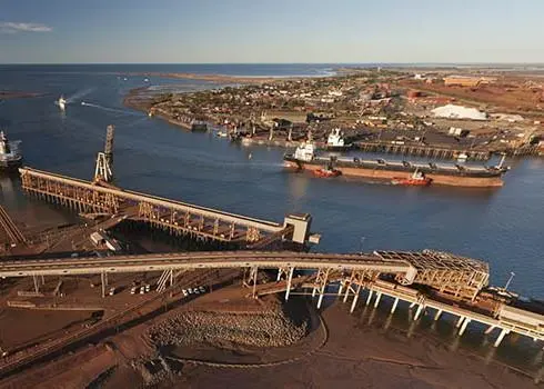 Port of Hedland is being made to account for its dust management Photo: Pilbara Ports Authority