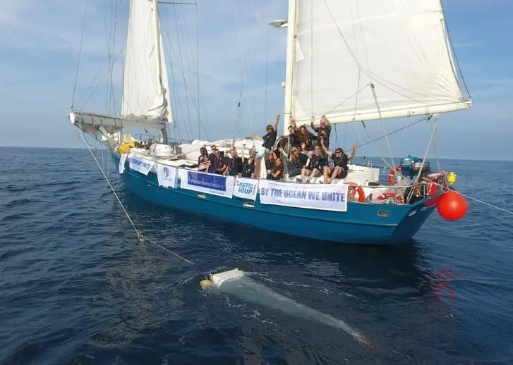 During its 17-day voyage, the Fantastiko crew will research first-hand the sources of and impact made by plastic pollution