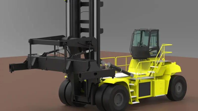 Hyster electric 48t capacity truck