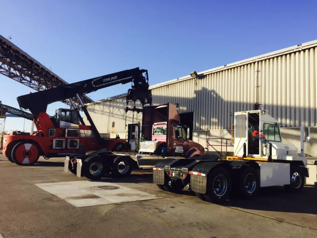 Plugged in: emissions equipment pilots at LA have focused predominantly on electric over fuel cells. Credit: Port of Los Angeles