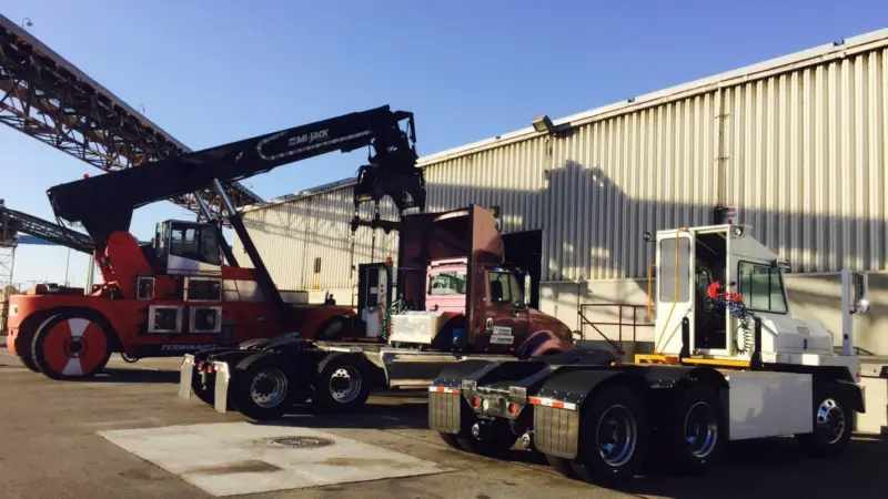 Plugged in: emissions equipment pilots at LA have focused predominantly on electric over fuel cells. Credit: Port of Los Angeles