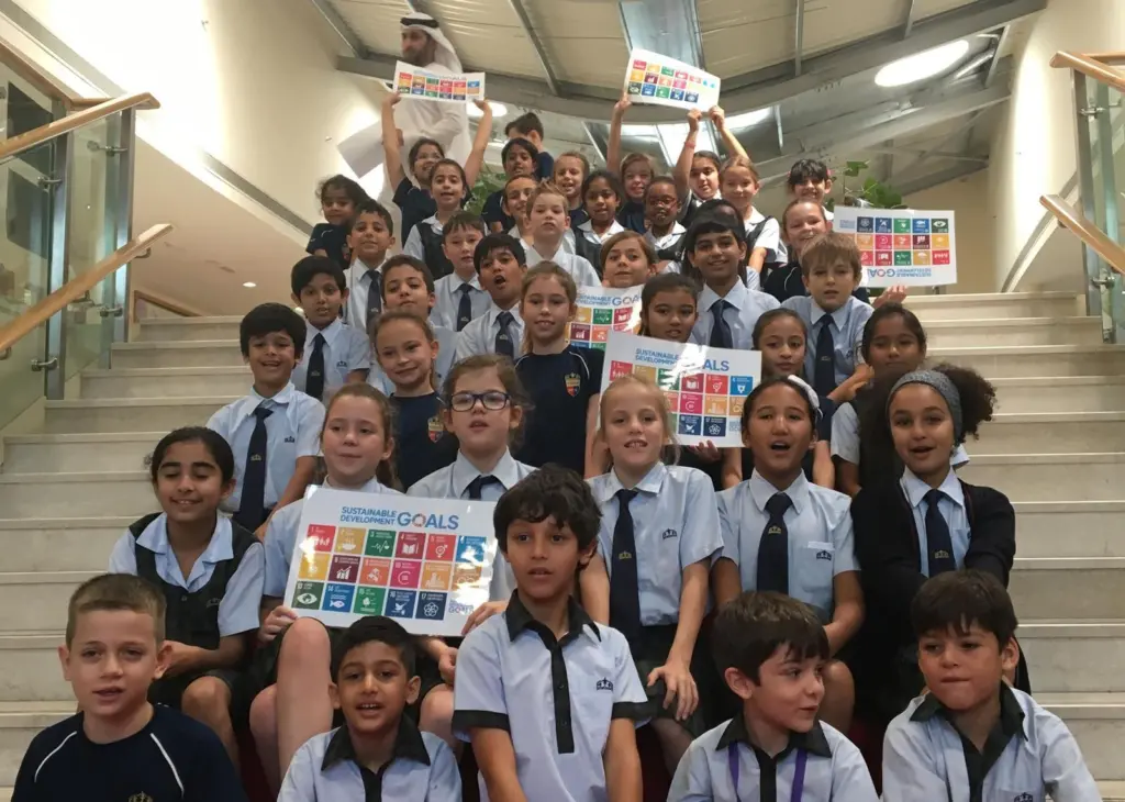 DP World is helping to educate children about the UN SDGs