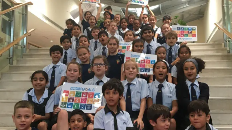 DP World is helping to educate children about the UN SDGs