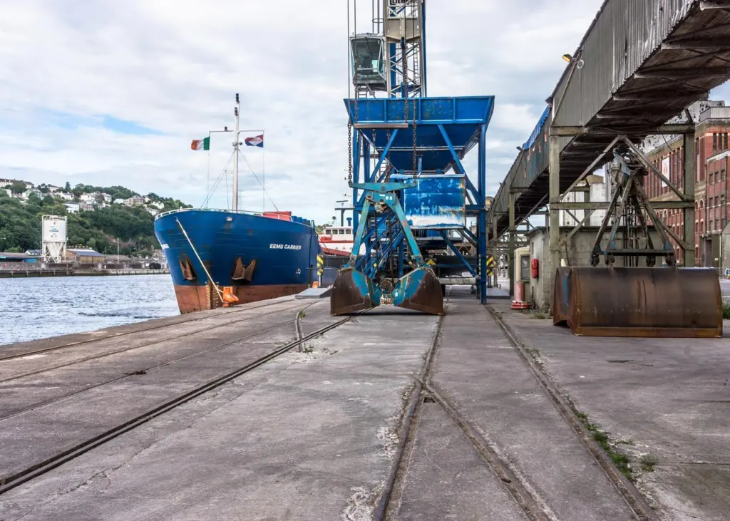 A spokesperson for the Port of Cork (pictured) said that full shipping movements resumed at 0600 hrs on October 17 Photo: William Murphy/flickr/CC BY-SA 2.0