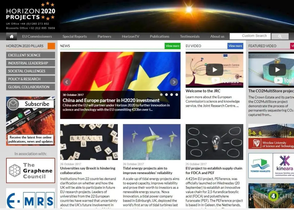 EU Horizon 2020 Programme