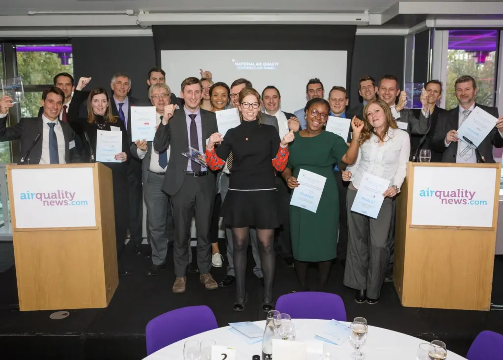 The awards recognise achievement in helping to improve the UK’s air quality and reduce emissions