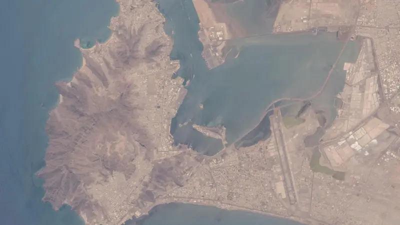 The Saudi-led military coalition battling the Houthi movement in Yemen has allowed work to resume at the Port of Aden (pictured) Photo: NASA Johnson/flickr/CC BY-NC 2.0